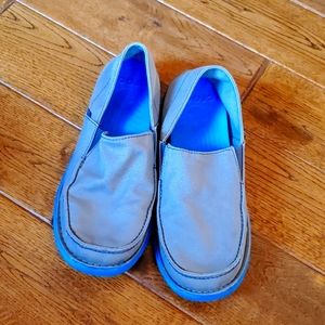 CROC Mens Loafer Canvas and plastic